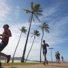 真夏のランニングで汗をかいて疲労回復