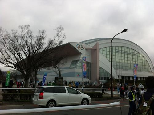長野マラソンの会場建物